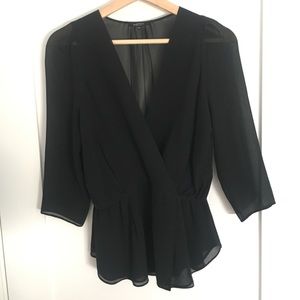 Aritzia Babaton Alexander blouse XS